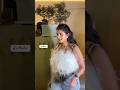Radhika Merchant’s Chic Fur Top & Denim Look 👑✨ | Effortless Party Style 🔥
