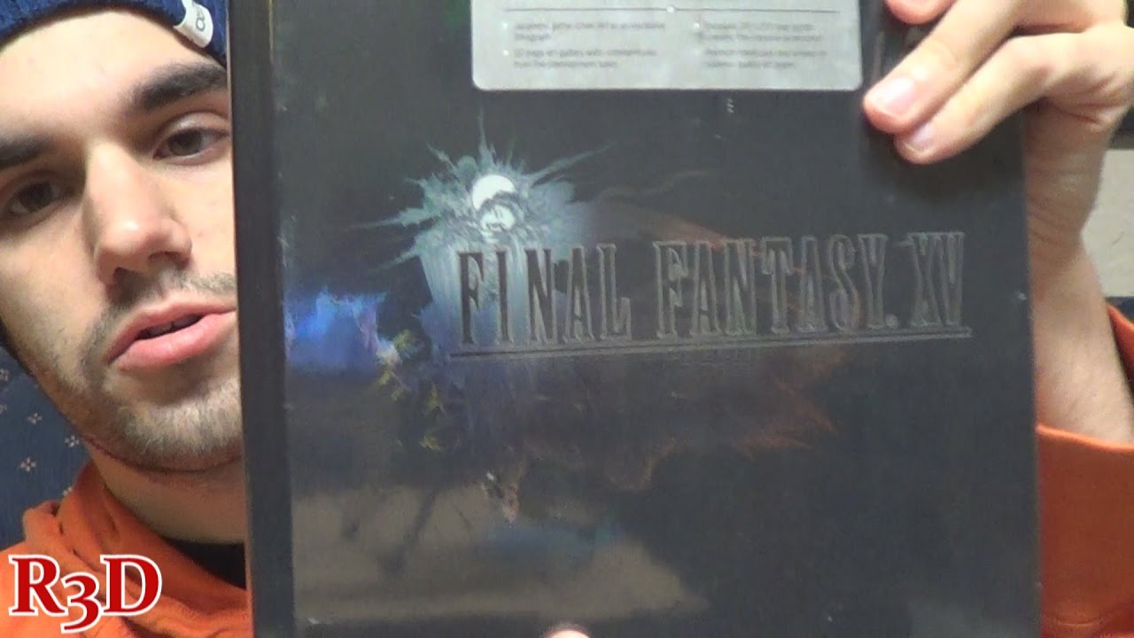 Final Fantasy XV Collector's Edition Game Guide Unboxing - YouTube