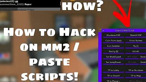 Hacks For Mm2 Download How To Get Hacks In Mm2 I Want To Find A Script That Gives Me A Gui To Hack Murder Mystery 2 Taneka Griffie - noclip roblox mm2