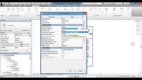 Revit Lesson 30 - Energy Analysis And Settings