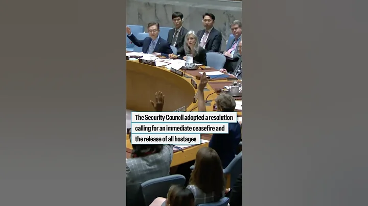 UN Security Council Adopts resolution on ceasefire, hostage release in Gaza | United Nations