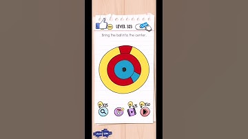 Brain test level 323 solution or walkthrough