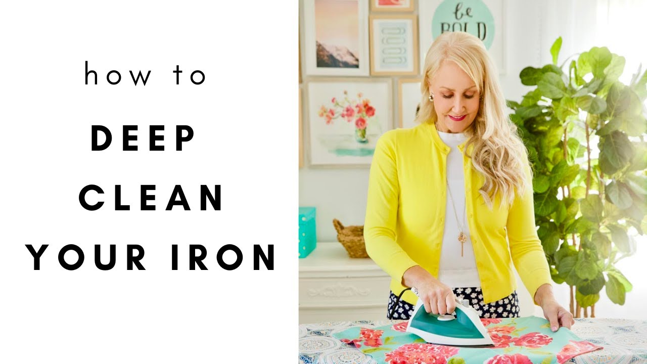 Cleaning and Descaling An Iron (Including a Burnt Soleplate) YouTube