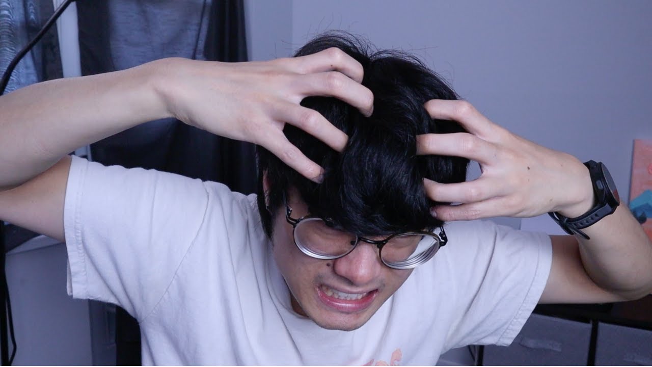 FAST & AGGRESSIVE Self Head Massage and Scratching! | Binaural ASMR