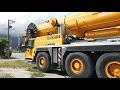 三通吊車 LIEBHERR LTM 1200-5.1 廠內拍攝