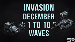 War Commander | December Invasion "1 To 10" Waves | 17 Dec 2021 screenshot 4