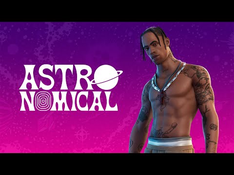 Fortnite and Travis Scott: Astronomical Trailer