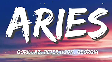 Gorillaz - Aries (ft. Peter Hook & Georgia) (Lyrics)