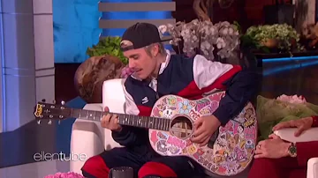 Justin Bieber - "Yummy" acoustic @ The Ellen Show. (January 2020)