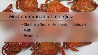 Food allergies reported by a 'high' rate of U.S. adults