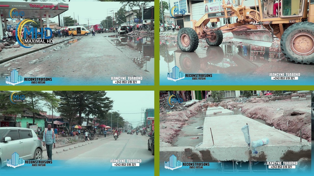 4/3/26 LIAISON FINALE ENTRE LE 3 COMMUNE BARUMBU  KINSHASA LINGWALA BETON NA BETON