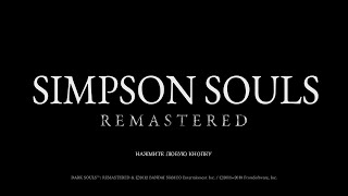 Заменил звуки в Dark Souls на звуки из Симпсонов