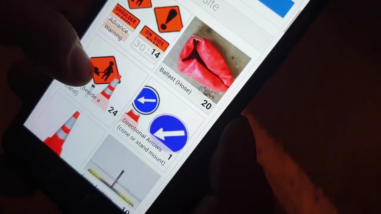 Workers onsite interacting with Road Direct system on real site (promo video)