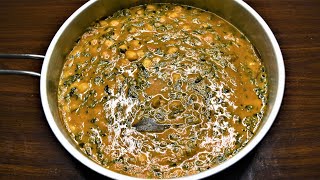 Methi Chole | Punjabi Methi Chole | How to make Methi Chole | Chickpeas Curry with Fenugreek Leaves