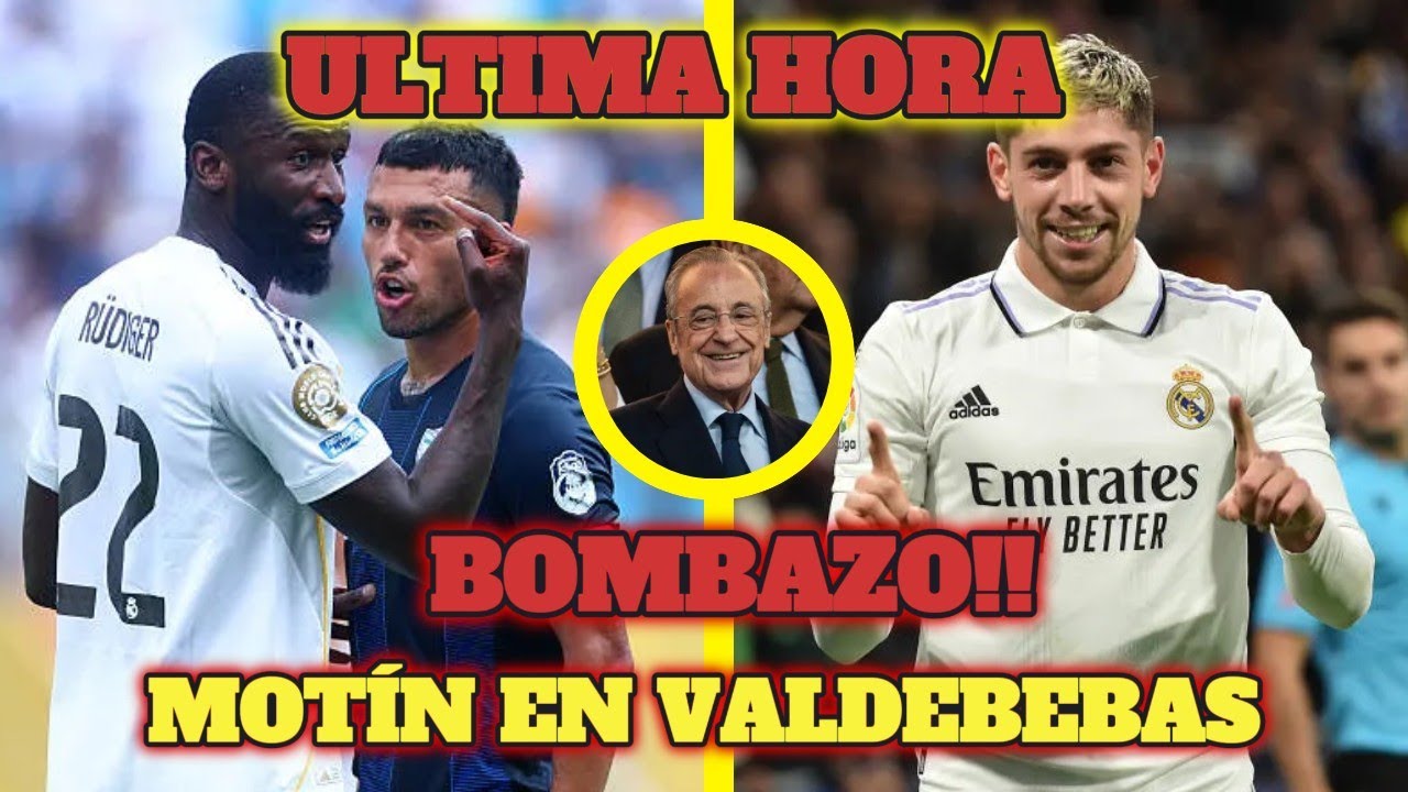 🚨🔥 ¡XABI EXPLOTA! RÜDIGER EXPULSADO Y VALVERDE SANCIONADO POR MOTÍN INTERNO