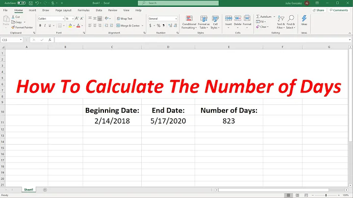 How To Calculate The Number of Days Between Two Dates In Excel - DayDayNews