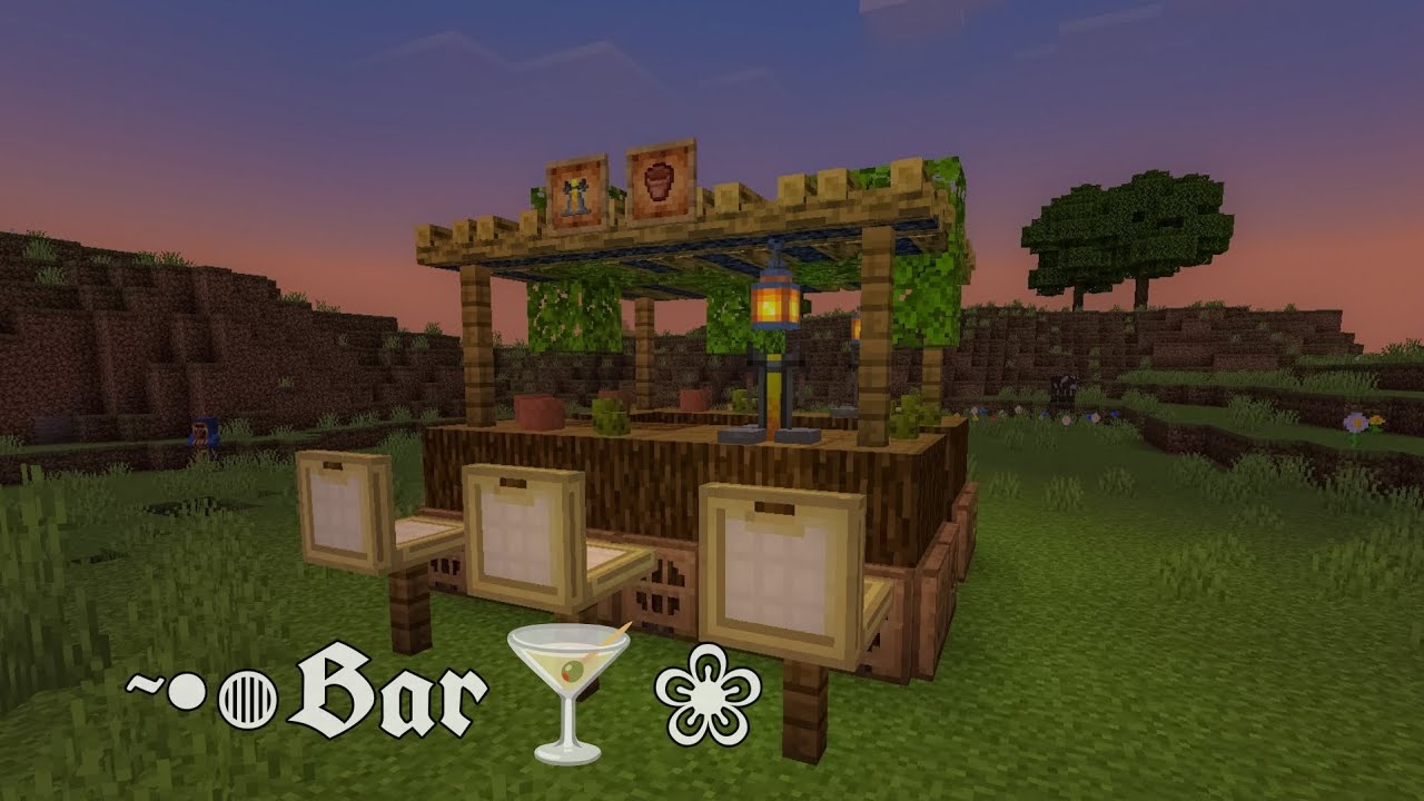 How to create a Bar in Minecraft | @thegreyychannel - YouTube