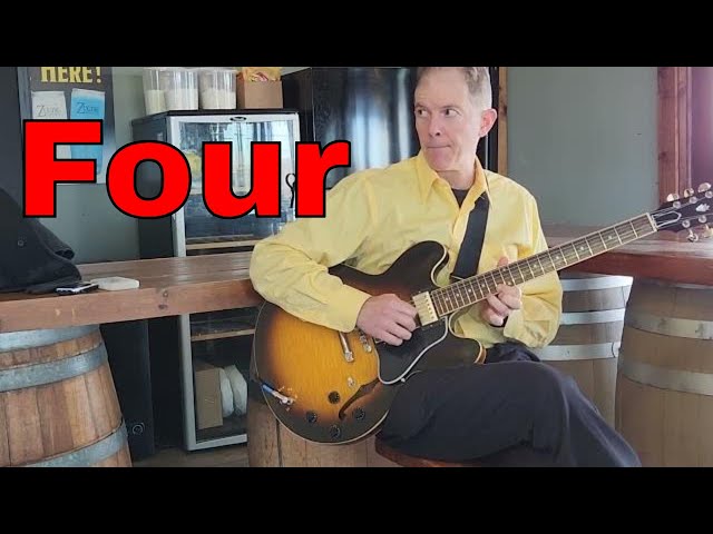 four | solo jazz guitar