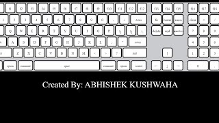 Make a keyboard using html & css...