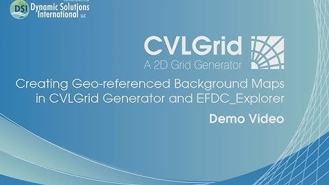 Creating Geo-referenced Background Maps in CVLGrid