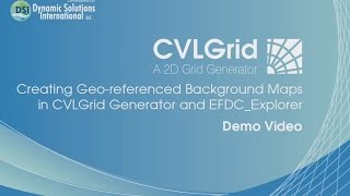 Creating Geo-referenced Background Maps in CVLGrid