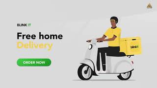 #blinkit App | Food Delivery Video | After Effects