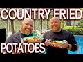 AMAZING COUNTRY STYLE FRIED POTATOES ON THE BLACKSTONE GRIDDLE USING UNCLE STEVE'S ORIGINAL SHAKE!