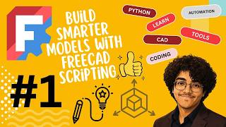 Celebrity FreeCAD Python for Beginners | Create Your First CAD Model #1 Profile