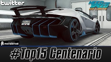 Need For Speed No Limits: Lamborghini Centenario | #Top15 Centenario Twitter Competition