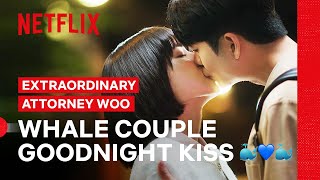 Young-woo and Jun-ho’s Goodnight Kiss 😘 | Extraordinary Attorney Woo | Netflix Philippines