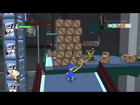 The Simpsons Game (Xbox 360) - Bargain Bin (All Duff Bottlecaps and Krusty Koupons)