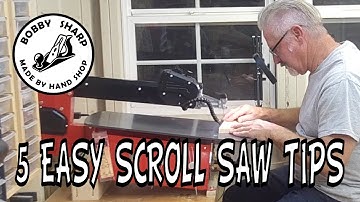 5 Easy Scroll Saw Tips You Need to Know!