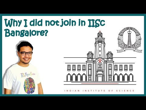 Video: Ni ipi bora IISc au IIT?