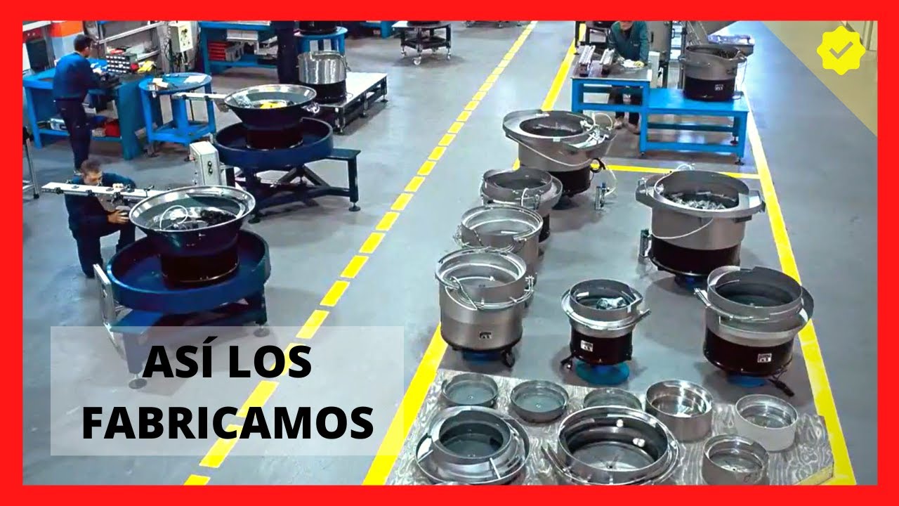 ▶  ALIMENTADOR INDUSTRIAL? ¡Descubre cómo se fabrica!  - (Vibratory Feeder)