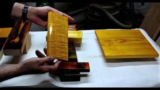 Yellow Wood Stain Colors and Polyurethane Using Yellow Dye Powder From Keda Dye With Polyurethane
