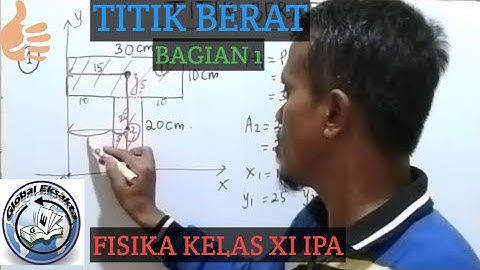 TITIK BERAT BAGIAN 1 || DINAMIKA ROTASI || FISIKA KELAS XI SMA JURUSAN IPA
