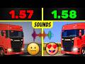 ETS2 1.57 vs 1.58 | Engine Sounds Comparison | HUGE Improvements!