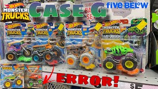 2024 Hot Wheels Monster Trucks CASE G FOUND At 5 BELOW! 2 MORE TREASURE HUNTS & ERORR REVIEW!
