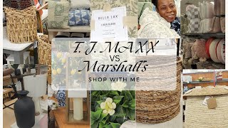 🌼💐T J MAXX VS MARSHALLS💐🏵/SHOP WITH ME 2024/LET'S COMPARE PRICES 👀