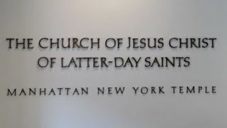 LDS Mormon Temple in Manhattan, New York