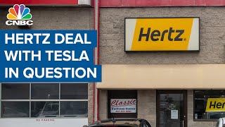 Hertz deal with Tesla in question after Elon Musk tweet