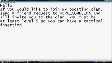 MW2 Boosting Clan ~PS3 ONLY~