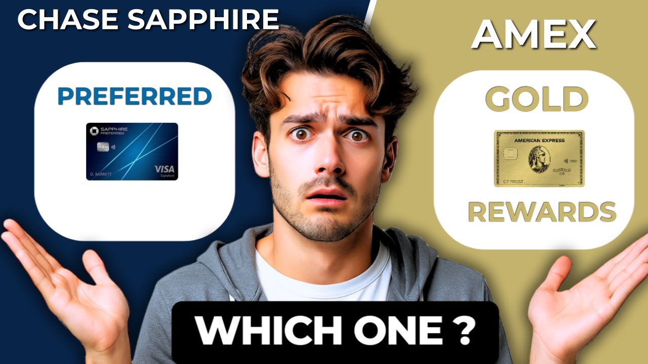 Сравнение Chase Sapphire Preferred и Amex Gold | Лучшая кредитная карта для путешествий 2026 года