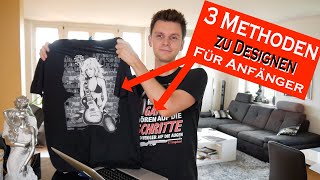 Wie Du Ein T Shirt Design Erstellen Oder Mit Programmen Zeichnen Kannst Youtube