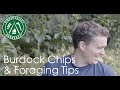 Burdock Chips and Foraging Tips : Campfire Cooking