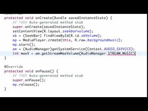 Android Application Development Tutorial   192   AudioManager Methods