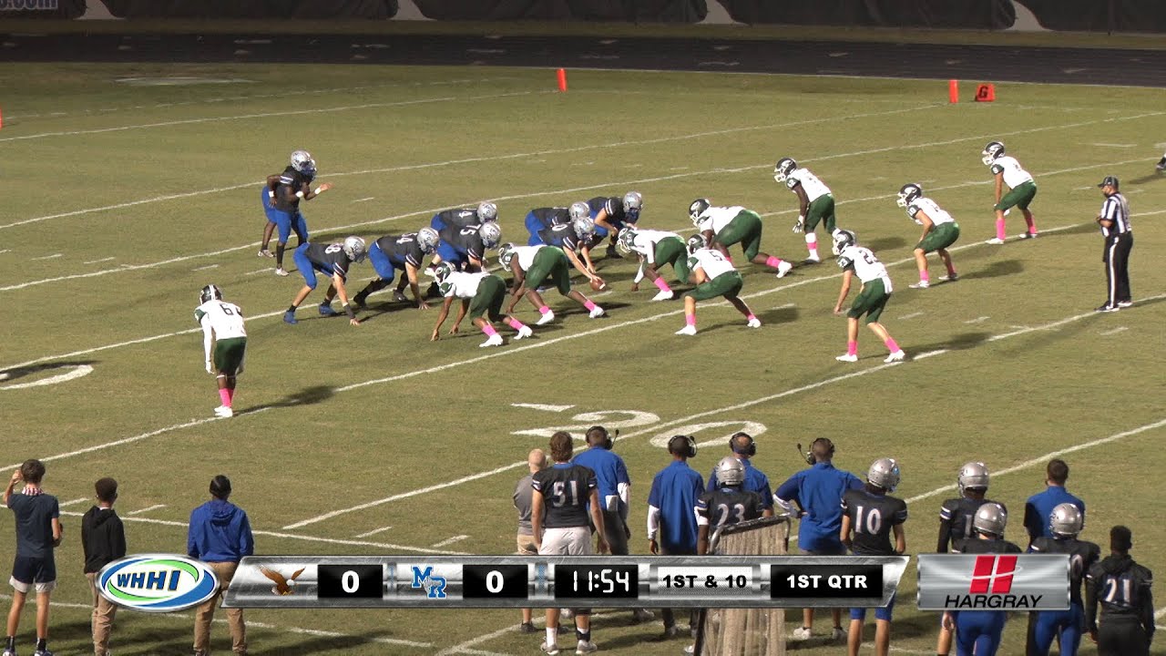 FOOTBALL | Beaufort Eagles at May River Sharks 2020 | Cross County Bowl Full Game | WHHITV