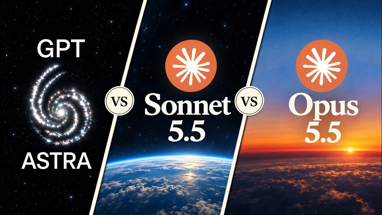 I Tested Sonnet 5.5 vs Opus 5.5 vs GPT 6 Astra (No Hype): video thumbnail