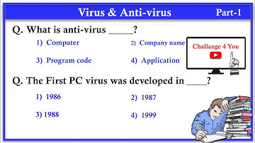 Top 30 Virus and Antivirus MCQ for all Competitive Exams | Virus & Antivirus