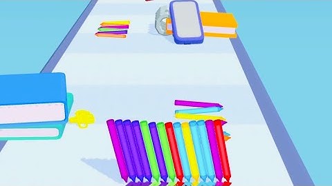Pencil Rush 3D : All Levels GamePlay Android, iOS | Level 6 - 10